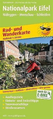 Nationalpark Eifel, Rad- und Wanderkarte 1:50,0