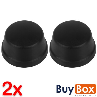 2X Radio Knopf Radioknopf Schwarz für Becker Traffic Pro High Sped BE7820 BE7823