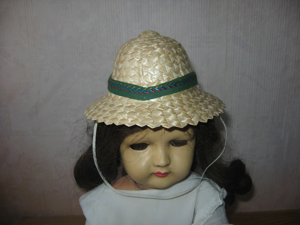 Chapeau Ancien De Poupée JUMEAU – Vintage, Collection, Pour Poupée Ancienne
