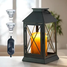 Candle Warmer Lamp,Candle Warmer Lamp with Timer,Black Lamp Candle Warmer Lanter