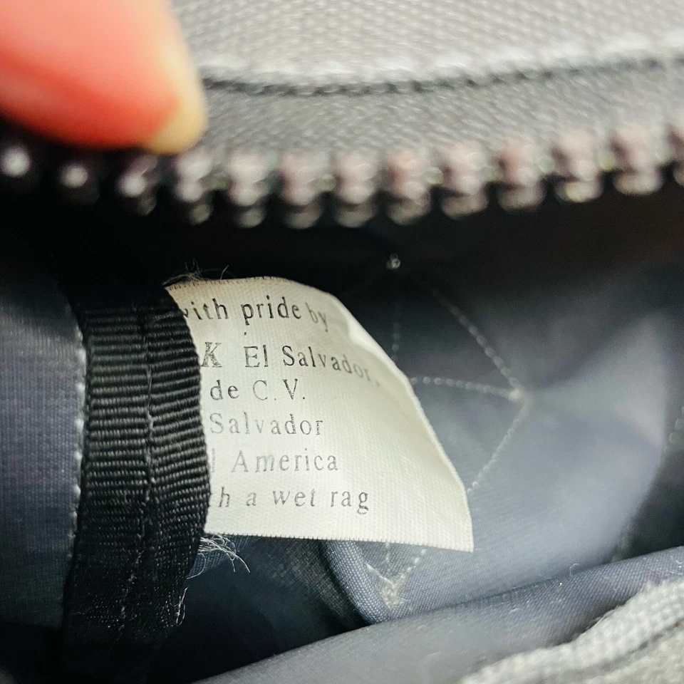 Bandolera Bolso Mensajero Yak Pak Brooklyn Nueva York Gris Oscuro Computadora Portátil Foto 3 de 4