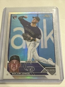 2023 Topps Chrome - Nolan Jones #43 Refractor (RC)