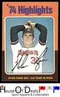 1975 Topps #5 Nolan Ryan California Angels Card