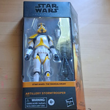 Hasbro Star Wars Black Series Artillery Stormtrooper Figure Mandalorian