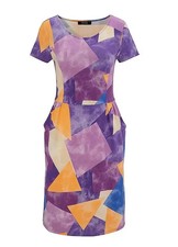 Aniston Printed Short Sleeve Summer Dress - Size 22 - LB 3275