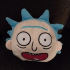 2022 Rick And Morty Cartoon 8" Reversible Plush Toy Unbranded Happy/Sad — photo 4