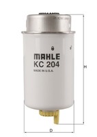 Mahle Kraftstofffilter KC 204 Anschraubfilter FüR Ford Transit Tourneo 79,3Mm