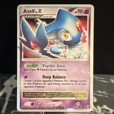 The Pokémon Company Azelf LV.X 140/146 Legends Awakened Ultra Rare Holo Eng 2008 on eBay