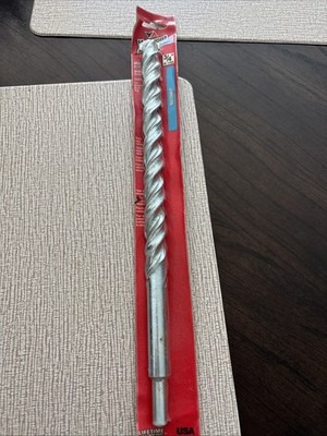 New Vermont American 14051 3/4 x 19.1 Rotary Masonry Drill Bit Fast Double Flute