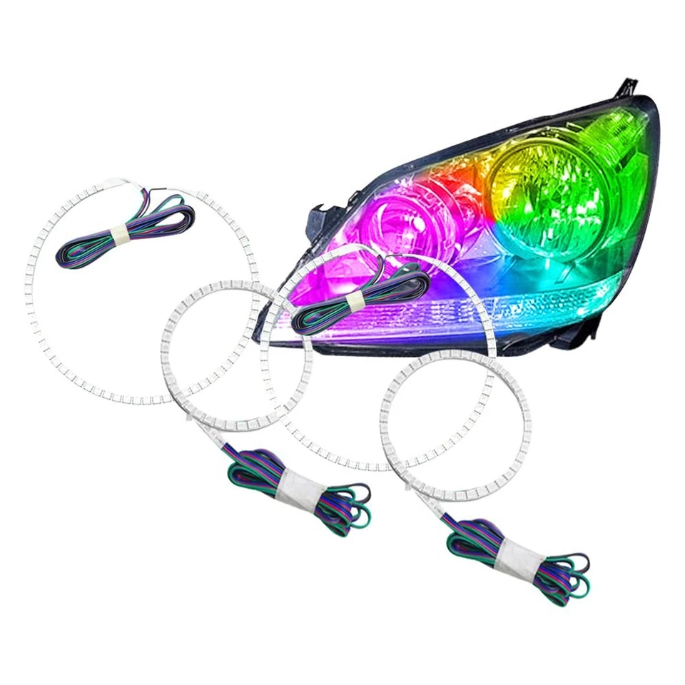 LED Halo Headlights Factory Surface Add On Custom Lights ColorSHIFT 2659-504 Foto 2 de 4