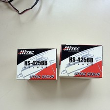 HiTEC HS-425BB Deluxe RC Servo Lot of 2 NIB