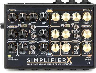 DSM Humboldt Electronics Simplifier X Zero Watt Reverb Stereo/Dual Amplifier
