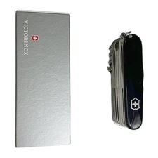 Victorinox Multifunctions Lightweight Swiss Champ Army Pocket Knife, Black
