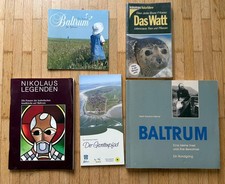 Konvolut Bücher Insel Baltrum 5 Stk
