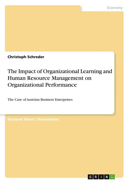 The Impact Of Organizational Learning And Human Resource Management On...-image