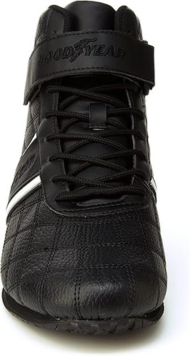 GOODYEAR MENS CLUTCH RACER SNEAKER – HIGH-TOP SNEAKERS - MEN 13 - BLACK/WHITE - Picture 4 of 4
