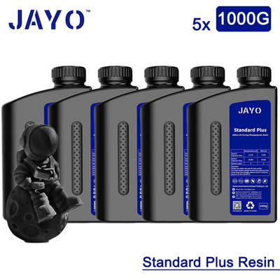 JAYO 5KG 405nm UV Photopolymer Standard Plus Resin Schwarz 1KG/SET 3D Drucker