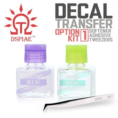 DSPIAE: Decal Transfer - [Option Kit 1] - Softener - Adhesive - Tweezers