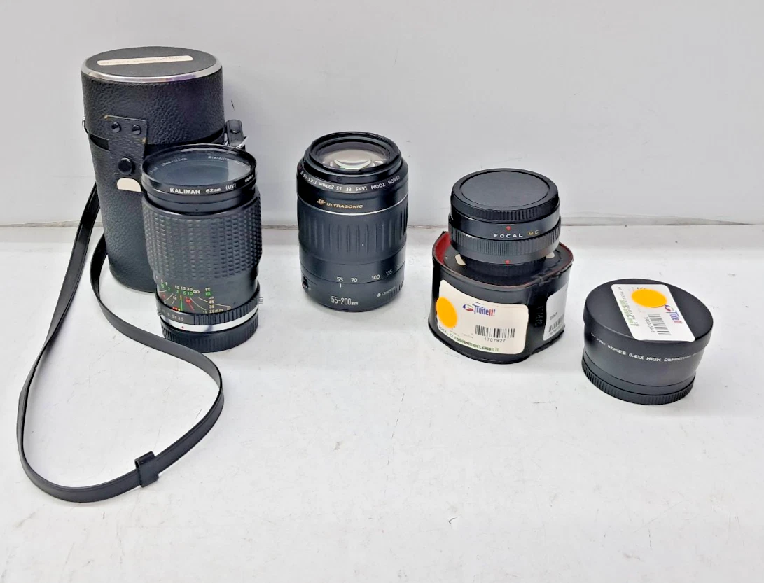 Canon EF Zoom 55-200mm Focal Camera Lenses for sale | eBay