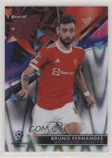 2021-22 Topps Finest UCL RayWave Refractor 58/199 Bruno Fernandes #66 1u6
