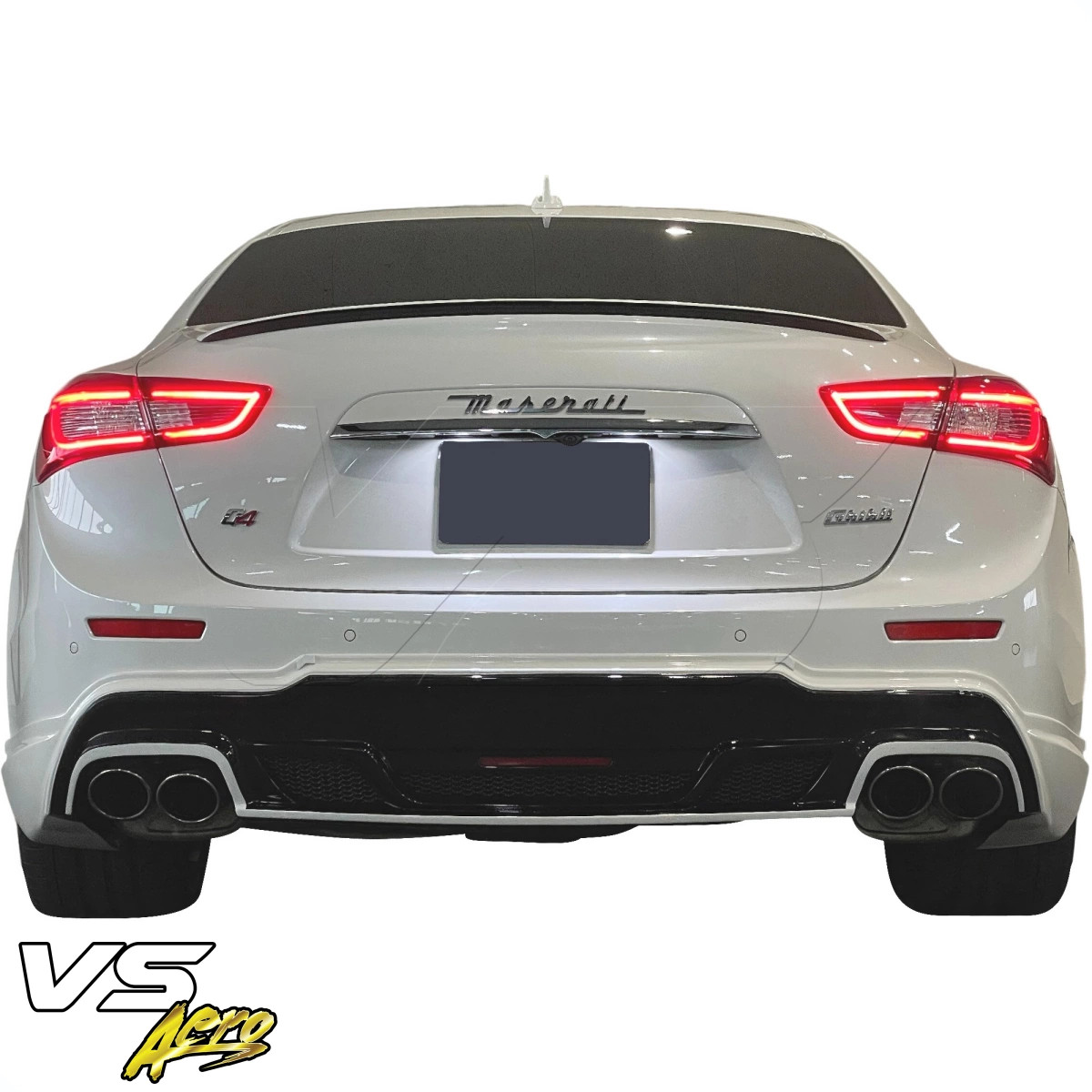 VSaero FRP WAL Rear Lip Valance for Ghibli Maserati 13-17 vsaero_101577