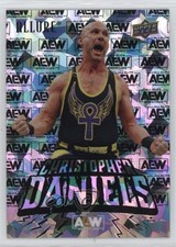 2024 Upper Deck Allure AEW AEW Logo 28/199 Christopher Daniels #97 5x5