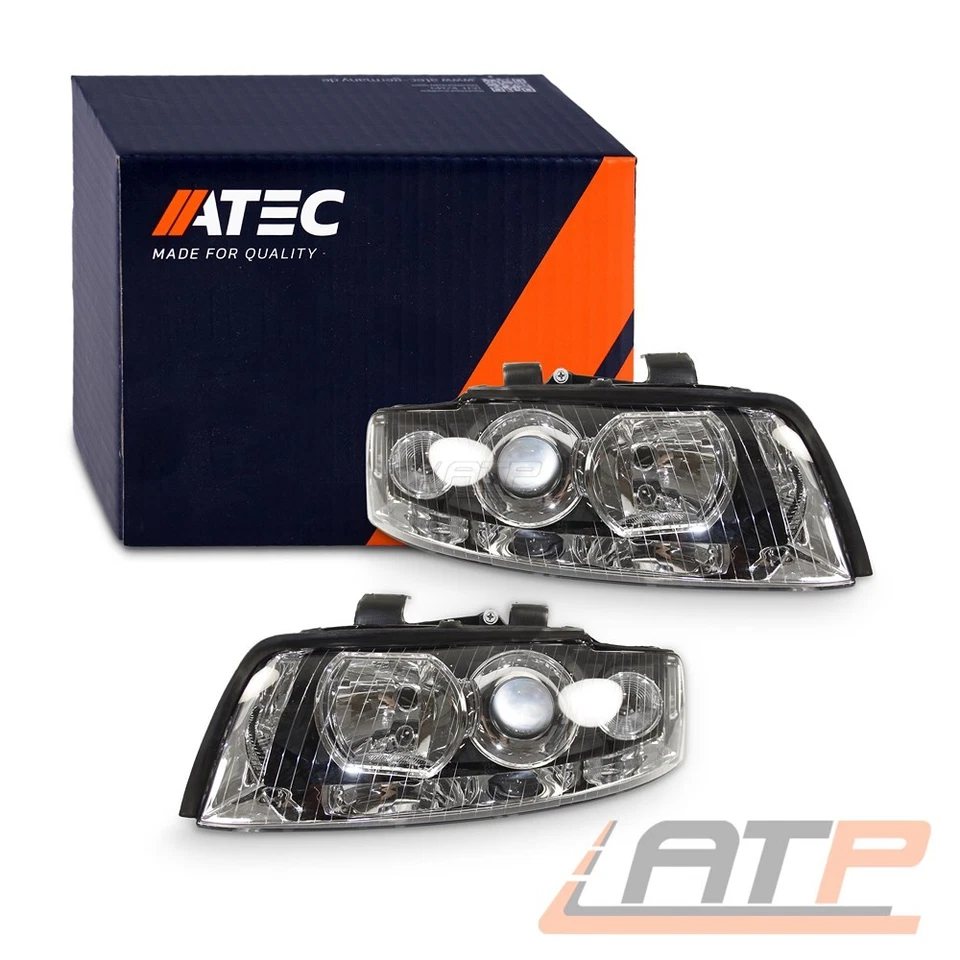 2xXENON SCHEINWERFER HAUPTSCHEINWERFER D1S/H7 VO LI+RE FÜR AUDI A4 B6 8E