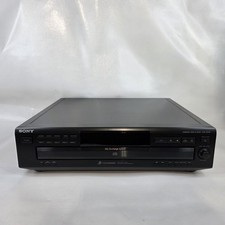 Sony CDP-CE215 5-Disc CD Player Carousel Exchange System No Remote - Tested