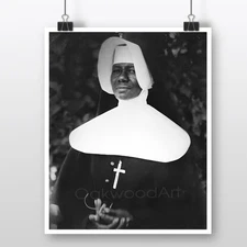 SISTER MARY PAUL LEWIS, Order of the Holy Family Nun, Vintage Photo Reprint