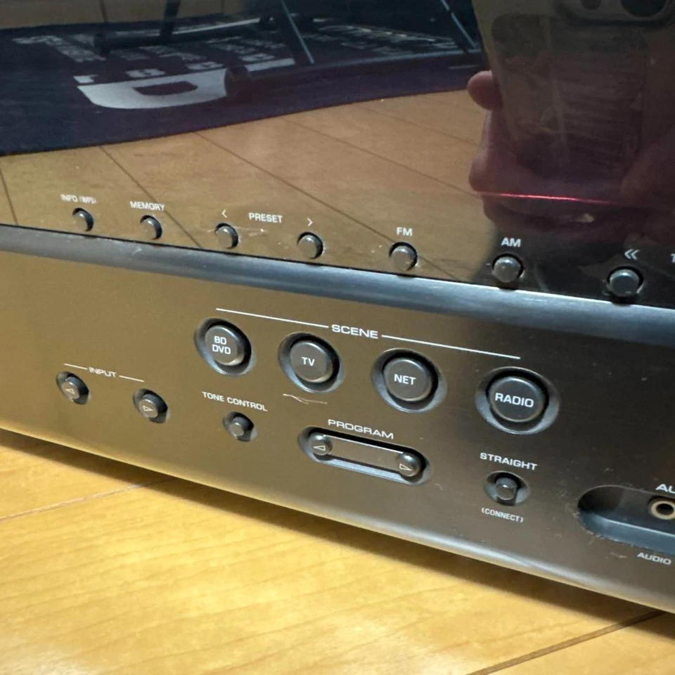 YAMAHA RX-V585 AV receiver 7.2-ch Wi-Fi, Bluetooth, Airplay Bundle Remote Tested - Image 3 of 4