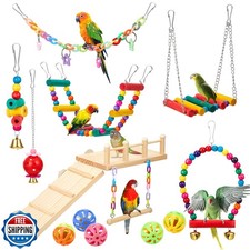 Sonwyoung Parakeet Cockatiel Bird Toys, Bird Toys for Parakeets, Cockatiel Ca...