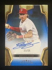 2024 Topps Five Star Bryson Stott Auto Blue /25  Phillies
