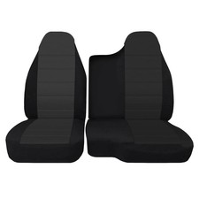 2pcs Front 6040 Split Bench Highback Seat Cover For Ford Ranger 1998 1999 20... 2pcs Front 6040 Split Bench Highback Seat Cover For Ford Ranger 1998 1999 20...