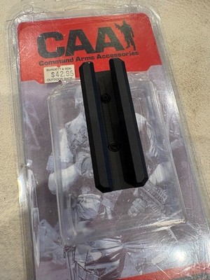 COMMAND ARMS BAYONET LUG PICATINNY ADAPTER.  NEW PACKAGE. ISREAL.