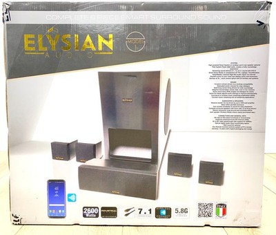 Professional Elysian audio model 1 home theater surround sound Open Box but New