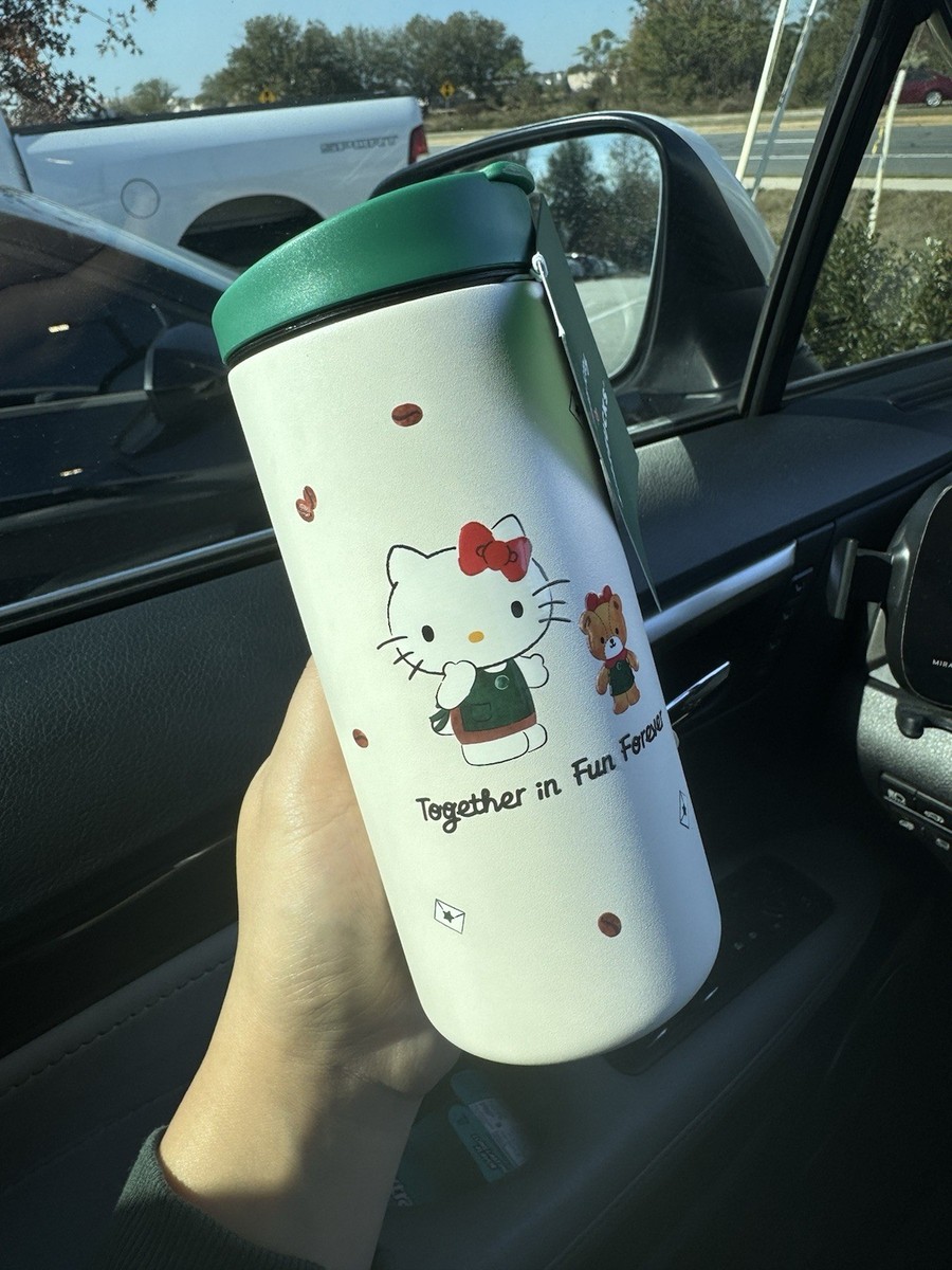 Starbucks Hello Kitty Stainless Tumbler 12oz Limited Edition New