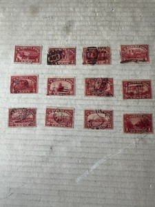US parcel post complete set Q1-Q12 used Stamps In Great Condition CV 185.00