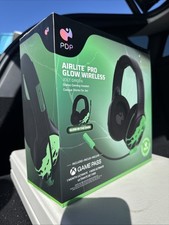 PDP Airlite Pro Glow Wireless Jolt Green Stereo Gaming Headset Xbox Brand New