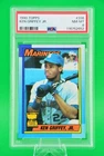 1990 Topps #336 Ken Griffey Jr. All Star Rookie Gold Cup Seattle Mariners PSA 8