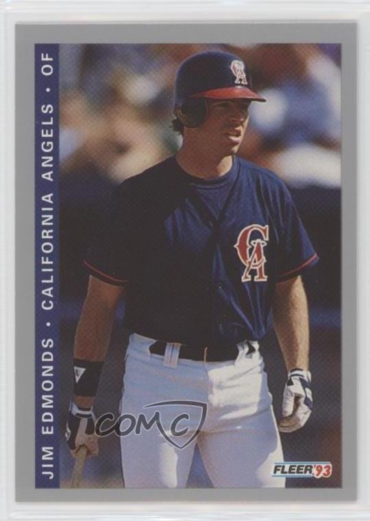 1993 Fleer Final Edition Jim Edmonds #F-181 Rookie RC 3bh