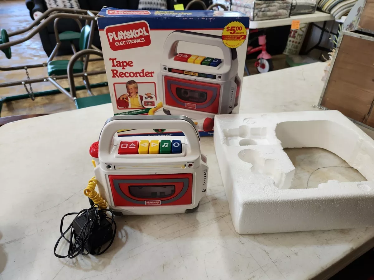 Playskool tape sale recorder