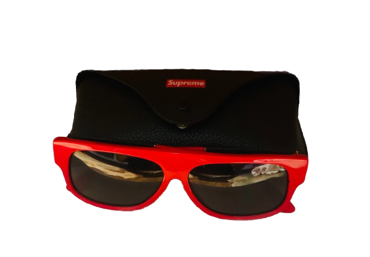 Supreme Red Sunglasses for Men for sale | eBay