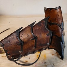 Armschienen Leder  Larp & Mittelalter