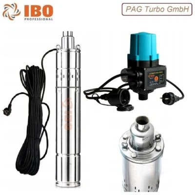 IBO/DAMBAT ✅ 3,5" Tiefbrunnenpumpe, Gartenpumpe, Hauswasserwerk + Pumpensteuerung SK-15