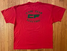 Vtg 90s Cape Fear Electric Single Stitch T-Shirt Size XL Made In USA