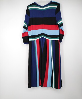 a line multicolor dress CHANEL CC Logo Silk A Line Maxi Runway Dress Multicolor main image 0