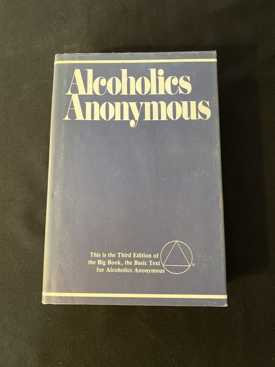 ALCOHOLICS ANONYMOUS 第三版 Alcoholics Anonymous 1976 3RD EDITION PRINTING BIG BOOK RARE