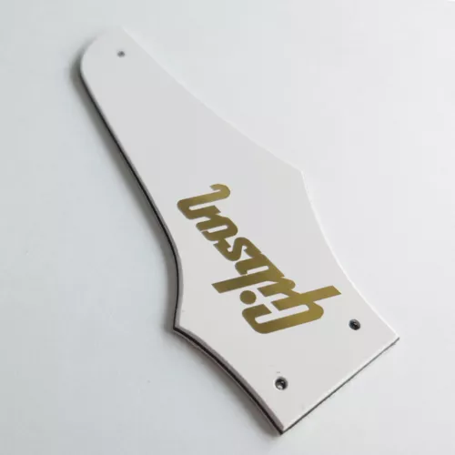 Right-hand Guitar Truss Rod Cover Pickguard with Logo for Gibson Firebird Guitar
