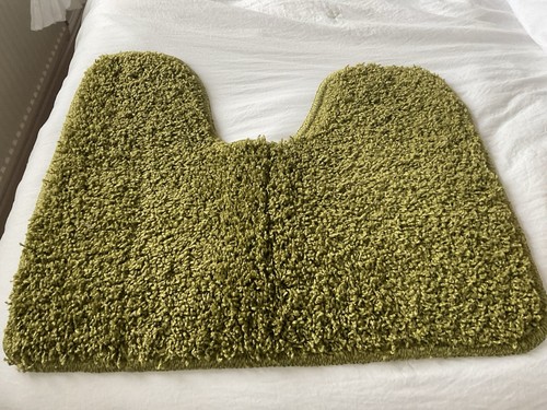 Green Bath Toilet Mat - Picture 2 of 3