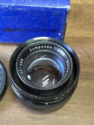 Schneider Kreuznach Componon 1:4/50 F4 50mm Lens Omega | eBay